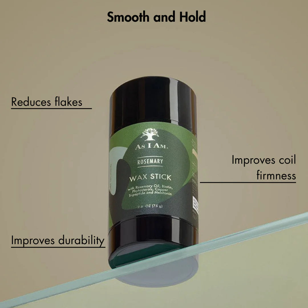 Stick Cire Coiffante As I Am Rosemary – Hair Wax Stick (75 g)
