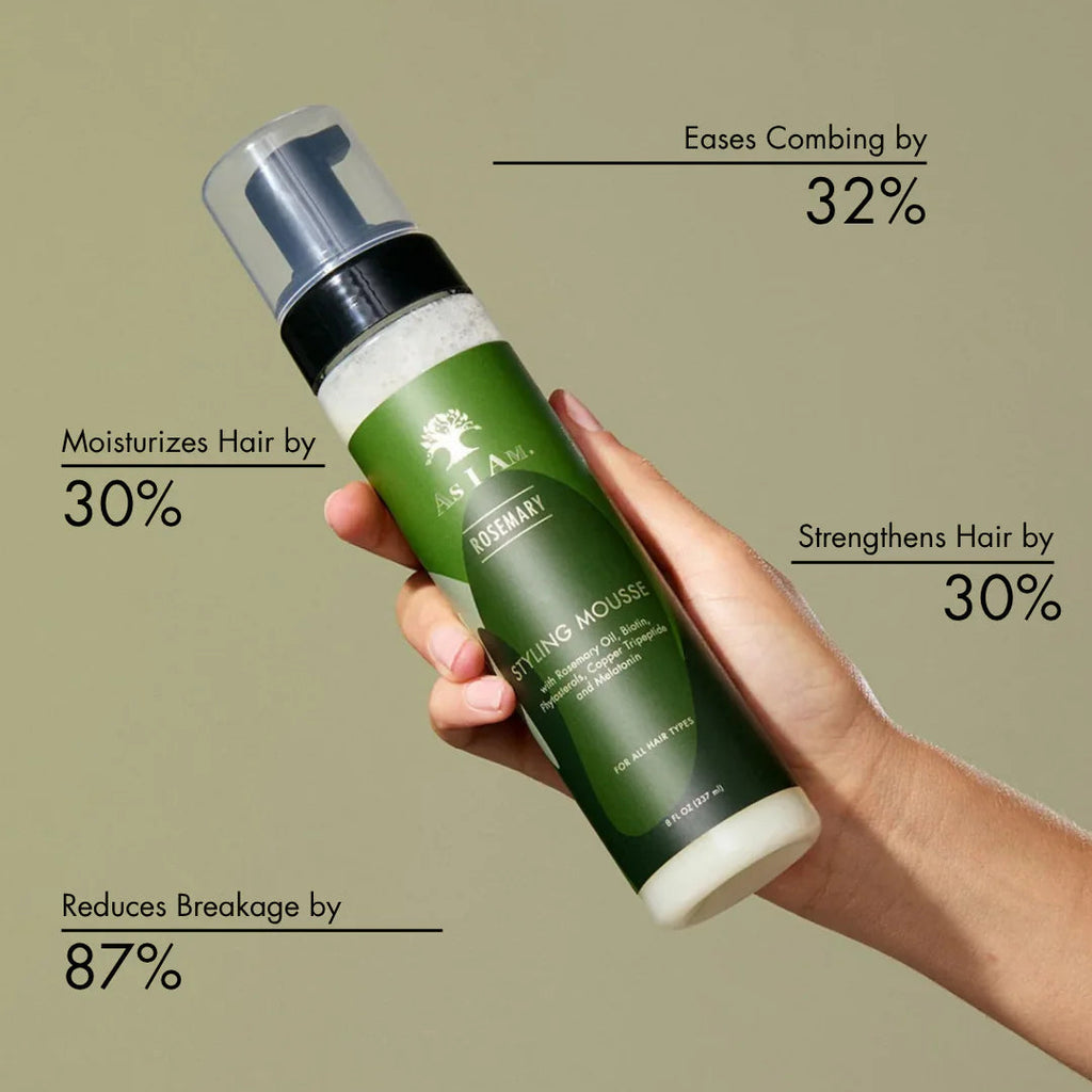 Mousse Coiffante As I Am Rosemary – Styling Mousse (237 ml)