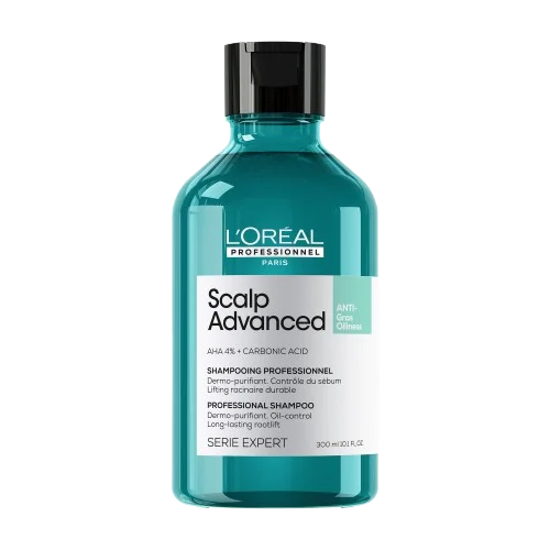 Shampoing Dermo-Purifiant Anti-Gras – L'Oréal Professionnel Scalp Advanced (300 ml)