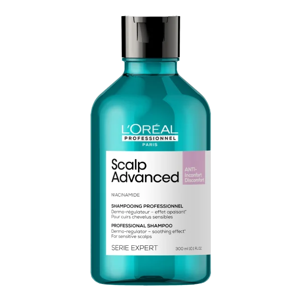 Shampoing Dermo-Régulateur Anti-Inconfort – L'Oréal Professionnel Scalp Advanced (300 ml)