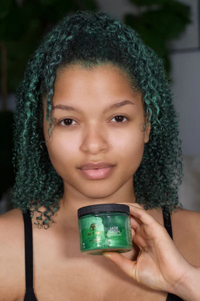 Gelée Colorante Temporaire As I Am Curl Color – Jade Green (182 g)