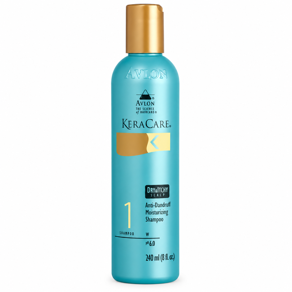 Shampoing Anti-Pelliculaire Hydratant – KeraCare Dry & Itchy Scalp (240 ml & 950 ml)