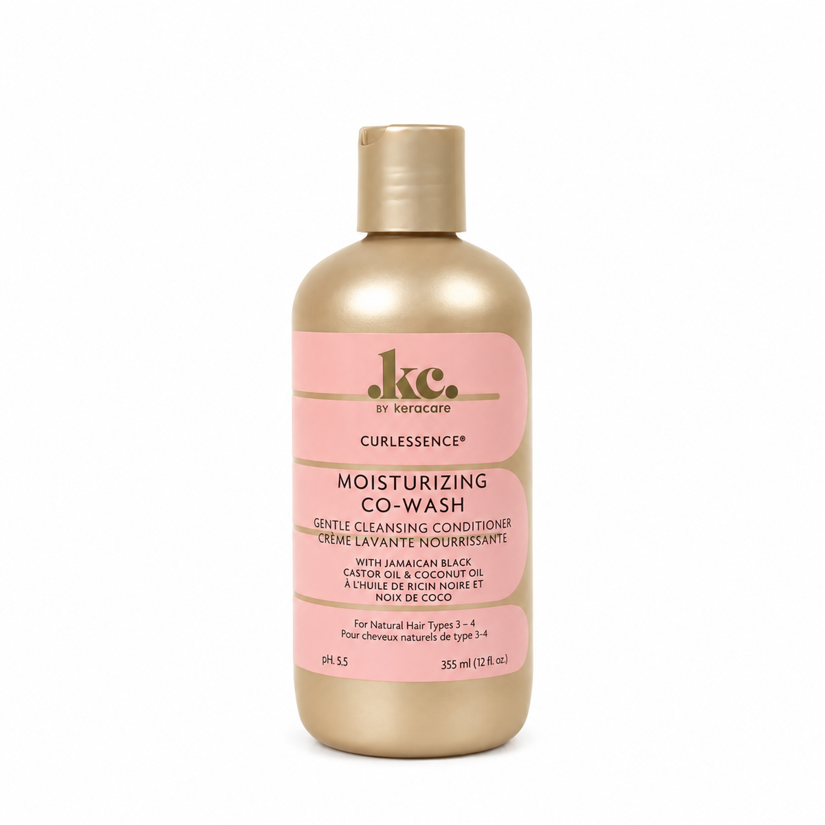 Co-Wash Nettoyant & Revitalisant – KeraCare Curlessence Moisturizing Co-Wash (355 ml)