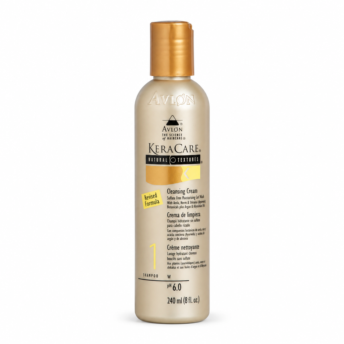 Crème Nettoyante Sans Sulfate – KeraCare Natural Textures Cleansing Cream (240 ml)