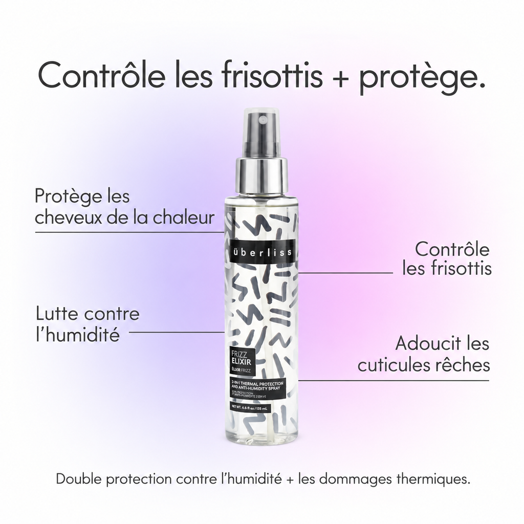 Spray Thermo-Protecteur Uberliss – Frizz Elixir (133 ml)
