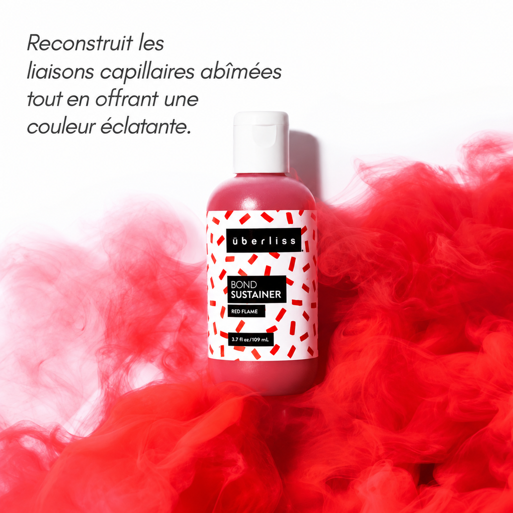 Coloration Semi-Permanente Uberliss Bond Sustainer – Red Flame (89 ml)