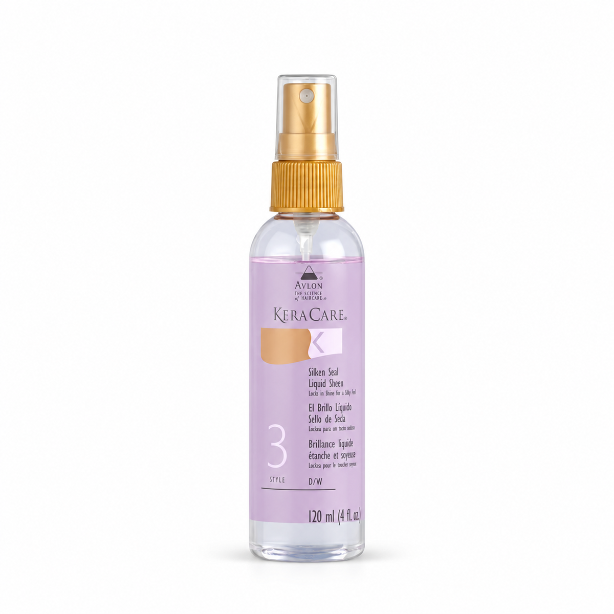 Spray Brillance Finition – KeraCare Silken Seal Liquid Sheen (120 ml)