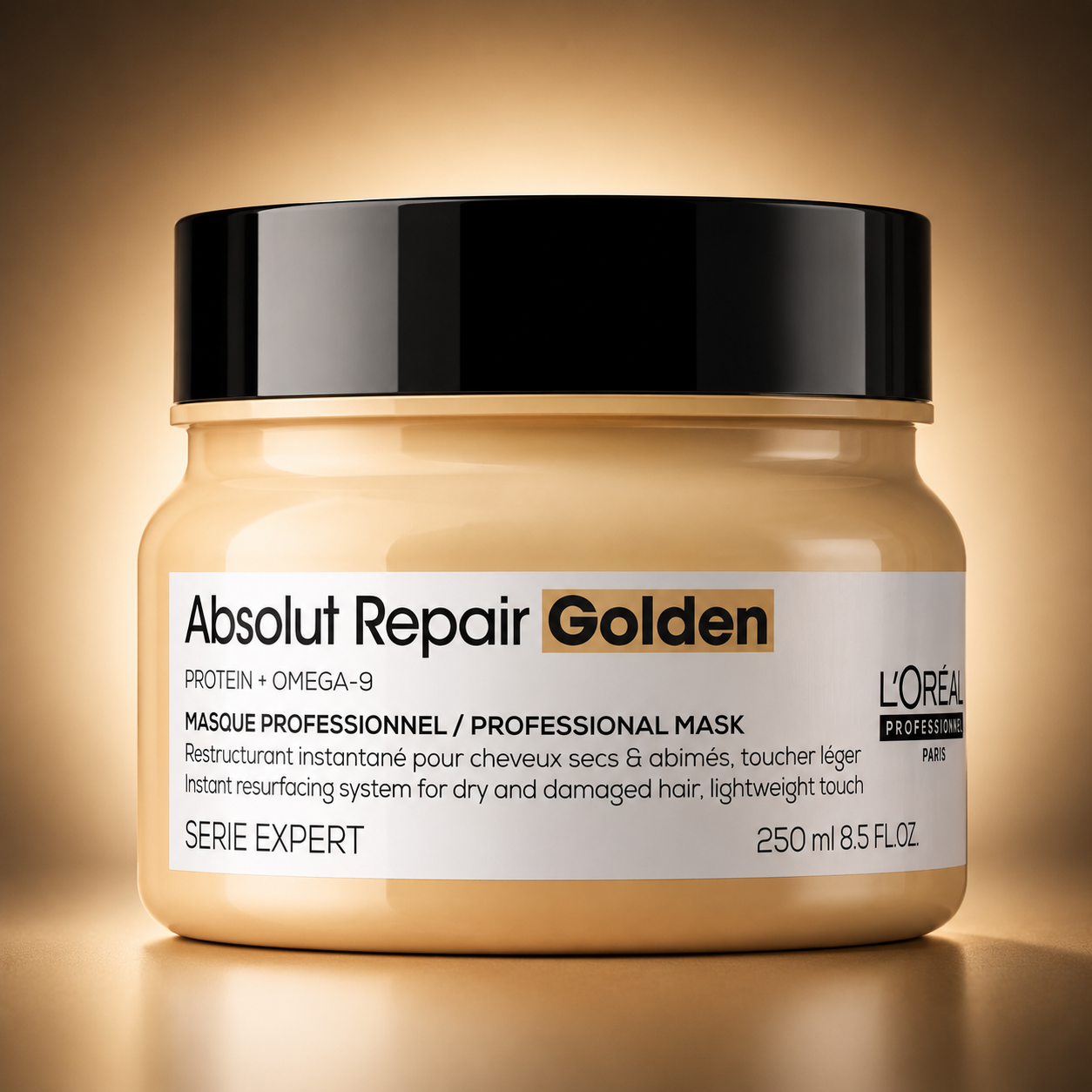 Masque Golden Restructurant – L'Oréal Professionnel Serie Expert Absolut Repair