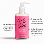 Gel Coiffant Forte Tenue Only Curls – Mega Hold Curl Gel (250 ml)