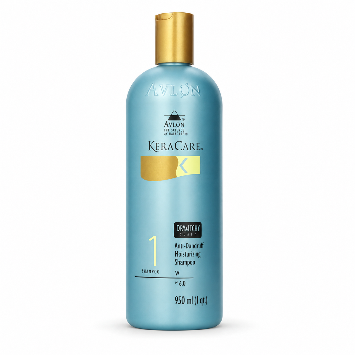Shampoing Anti-Pelliculaire Hydratant – KeraCare Dry & Itchy Scalp (240 ml & 950 ml)