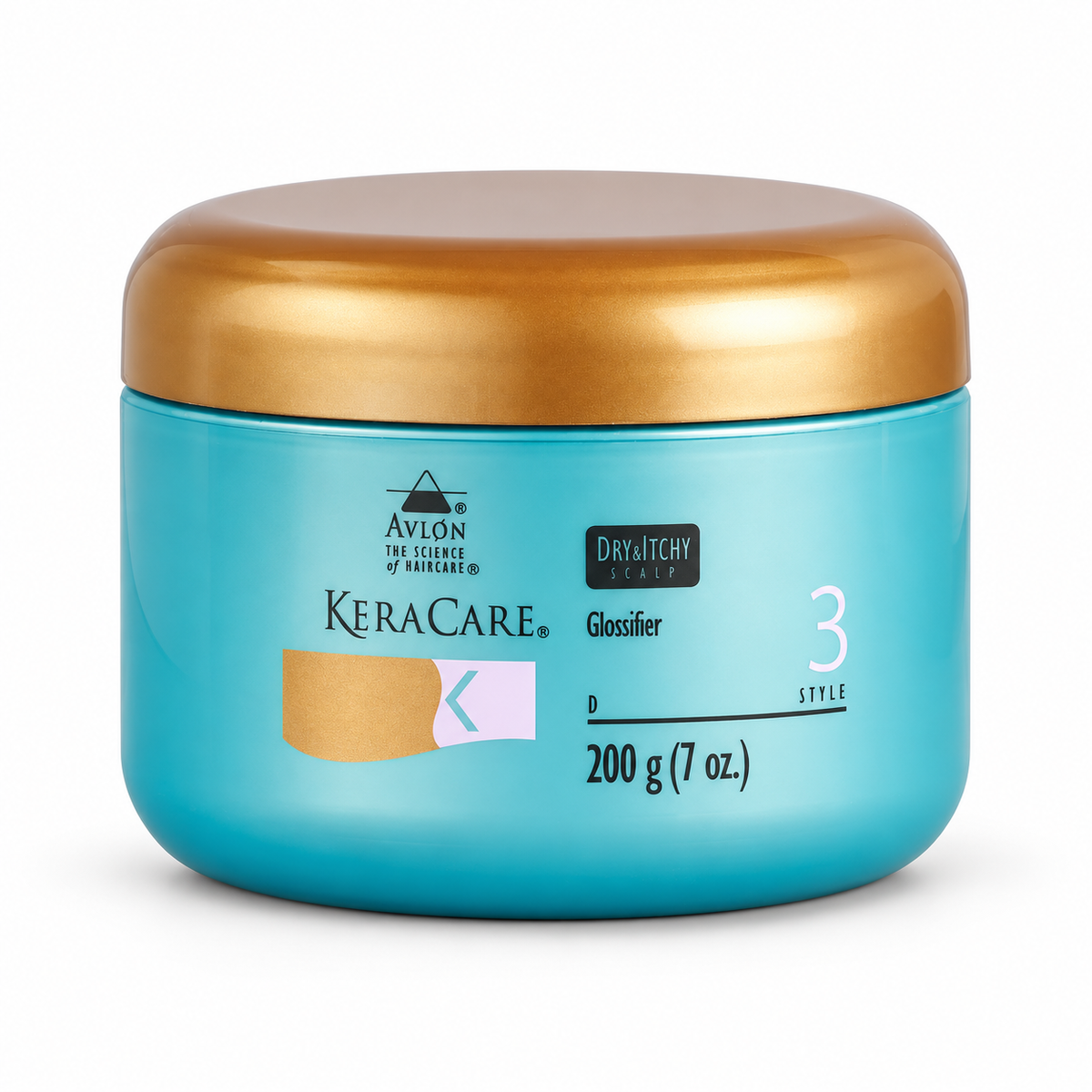 Soin Brillance Anti-Pelliculaire – KeraCare Dry & Itchy Scalp Glossifier (115 g & 200 g)