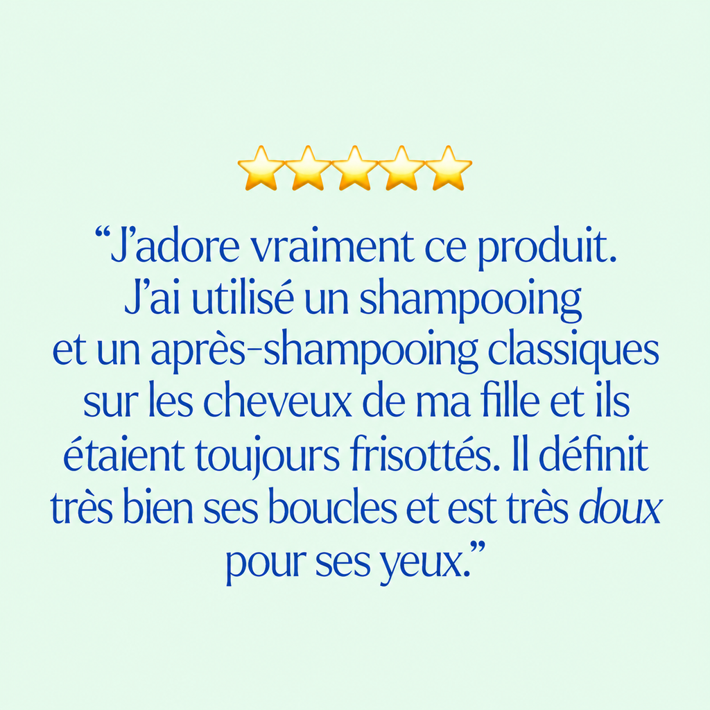 Shampoing Enfants Doux – Only Curls Little Curls Super Shampoo (200 ml)
