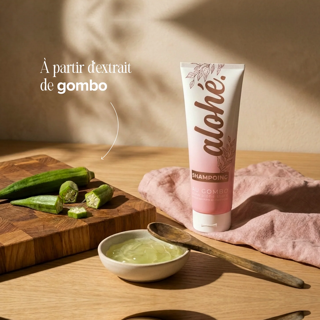 Shampoing Hydratant au Gombo – Alohé (250 ml)