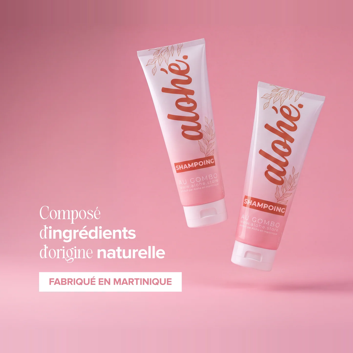 Shampoing Hydratant au Gombo – Alohé (250 ml)