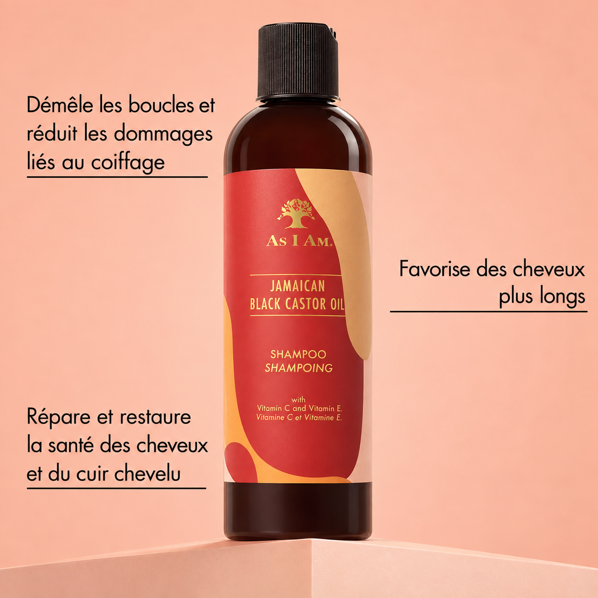 Shampoing As I Am Jamaican Black Castor Oil – Shampoo (355 ml)