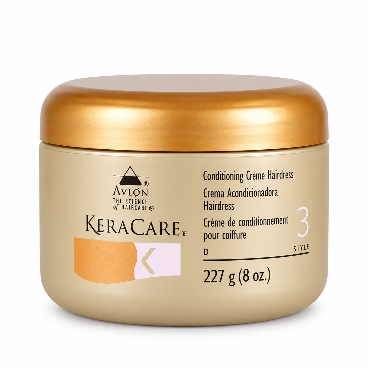 Crème de Conditionnement pour Coiffure – KeraCare (115 g & 227 g)