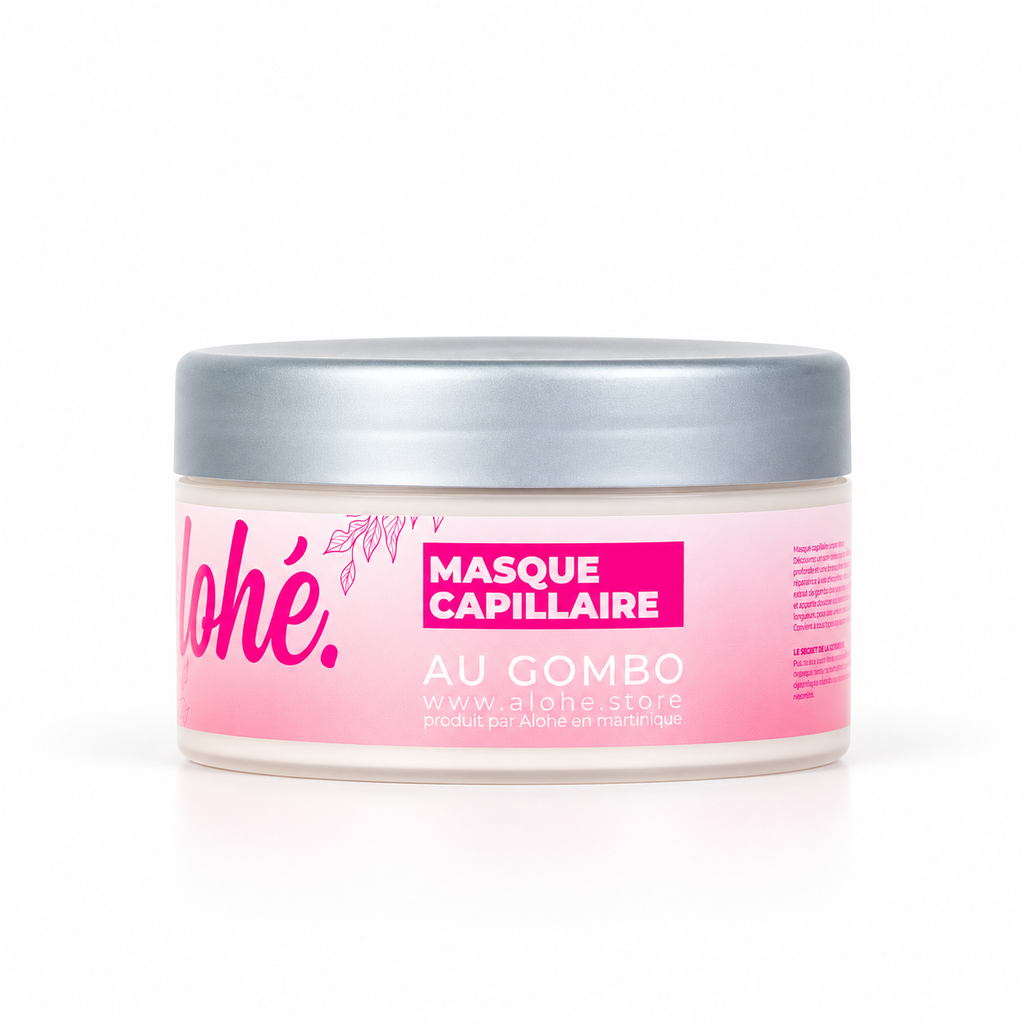 Masque Capillaire au Gombo – Alohé (250 ml)