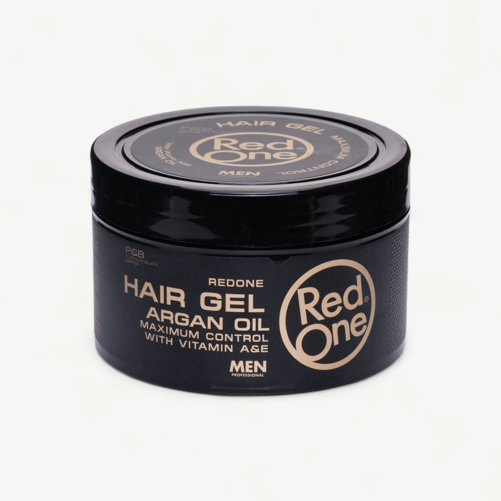Gel Coiffant RedOne Huile d'Argan – Fixation Forte & Soin (400 ml)