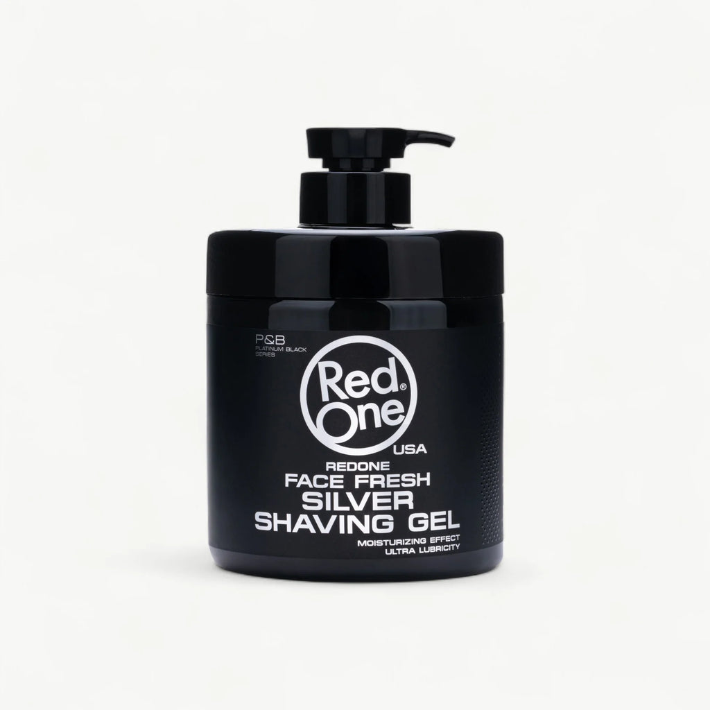 Gel de Rasage RedOne Silver – Visage Frais (1000 ml)