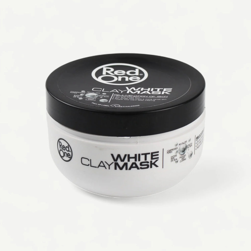 Masque Visage RedOne à l'Argile Blanche – Purifiant & Détox (300 ml)
