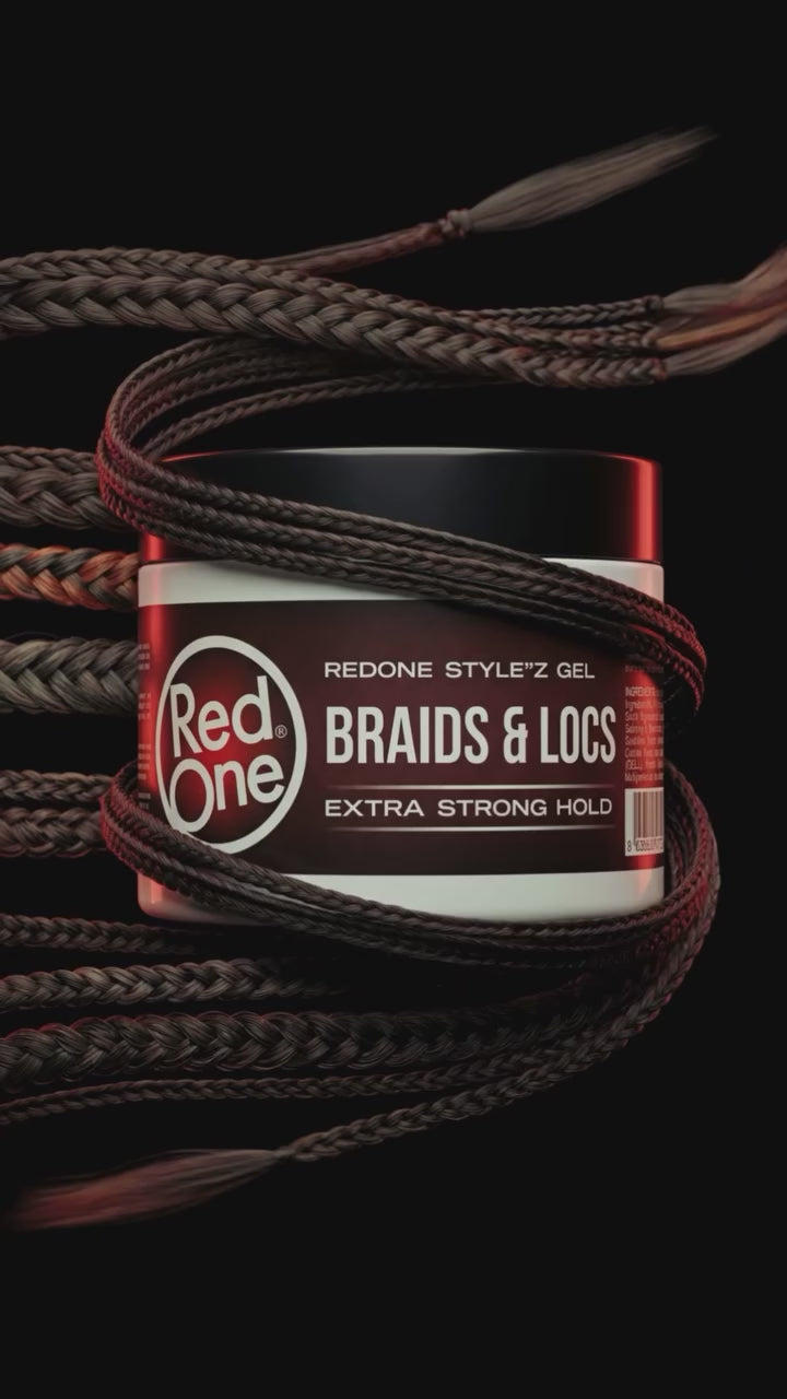 Une vidéo de la Cire coiffante de RedOne Braids and locs sans parfum de 475 ml 