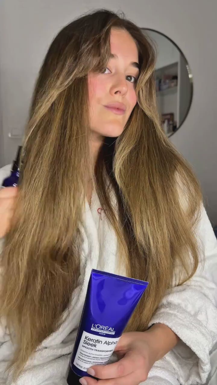 Soin Transformatif Lissant – L'Oréal Professionnel Keratin Alpha Sleek (200 ml)