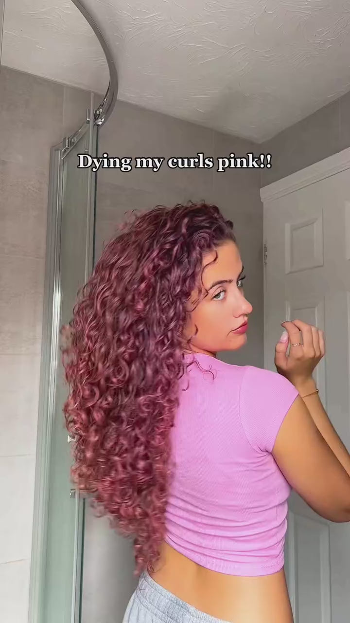 Gelée Colorante Temporaire As I Am Curl Color – Flamingo Pink (182 g)
