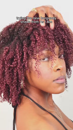 Gelée Colorante Temporaire As I Am Curl Color – Burgundy (170 g)