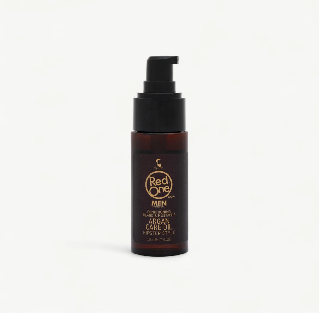 Huile à Barbe RedOne Argan – Hydratation & Douceur (50 ml)