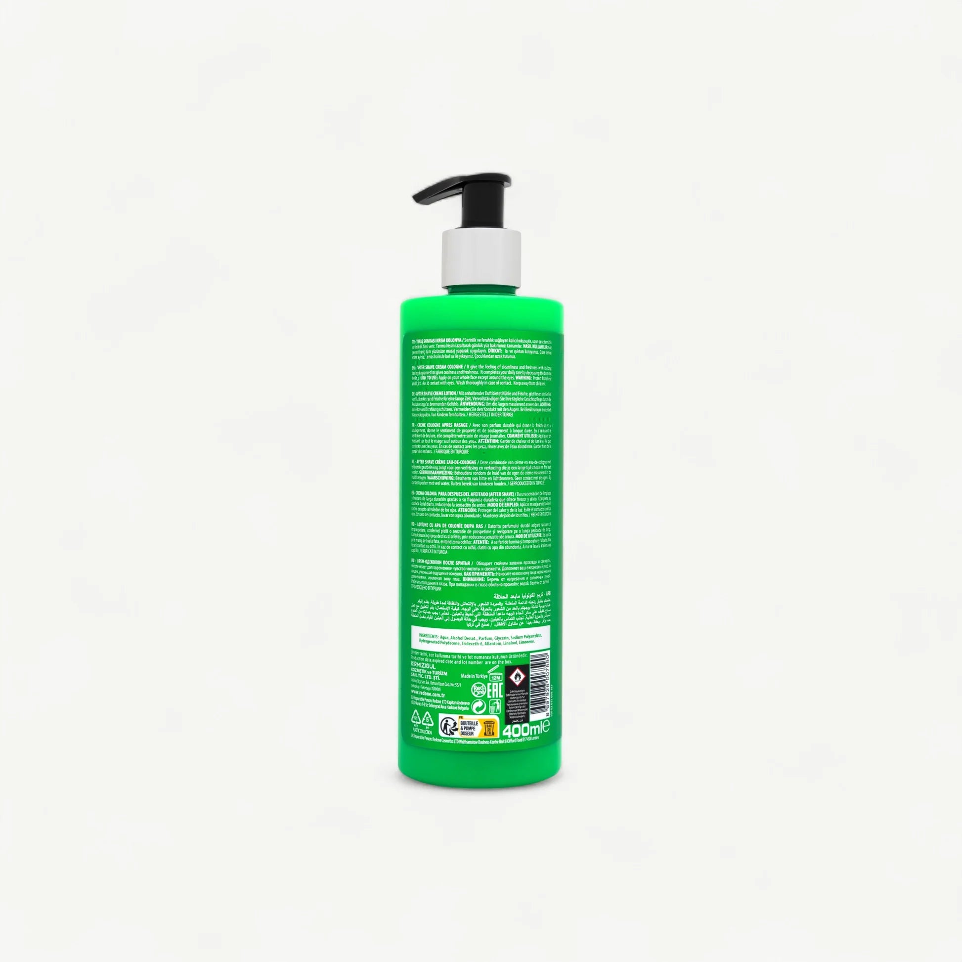 Crème Après-Rasage RedOne Cream Cologne Fresh – Soin & Hydratation (400 ml)