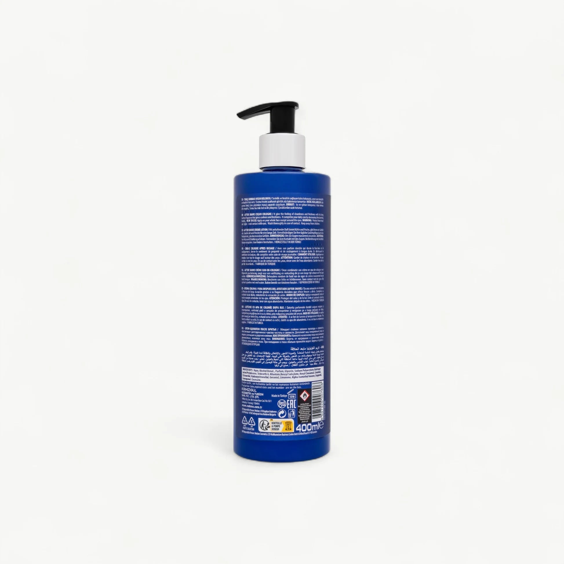 Crème Après-Rasage RedOne Cream Cologne Sport – Énergie & Soin (400 ml)