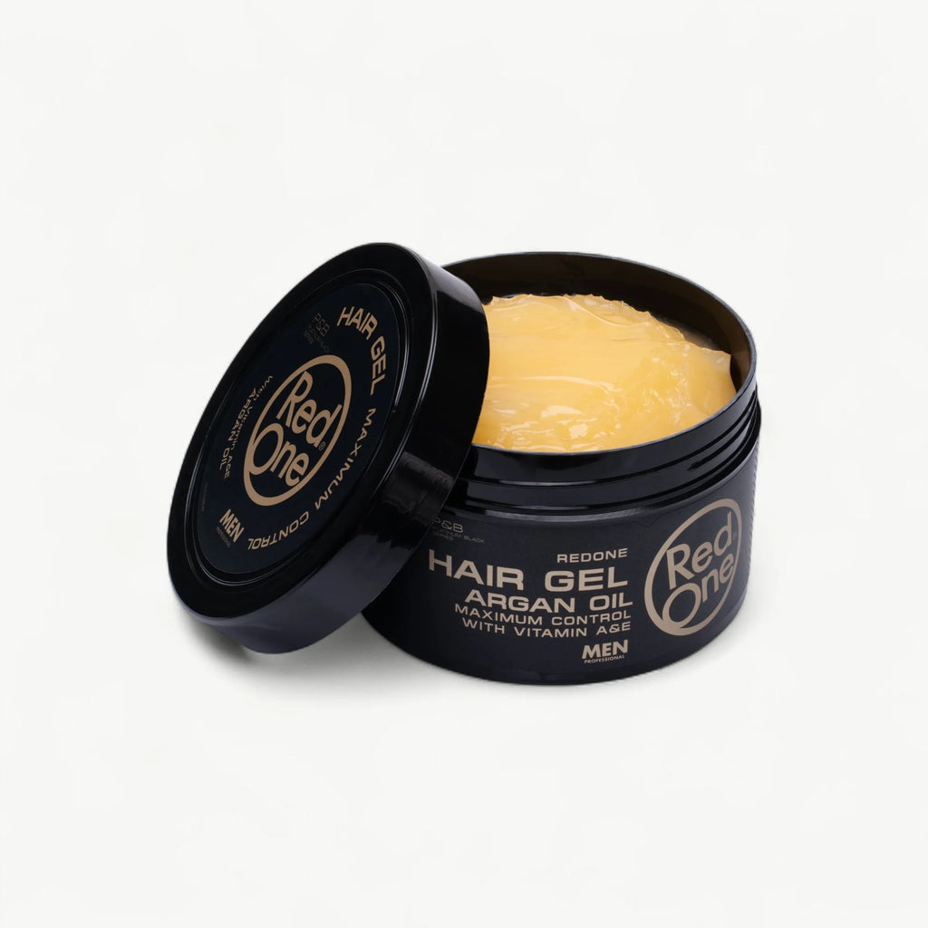 Gel Coiffant RedOne Huile d'Argan – Fixation Forte & Soin (400 ml)