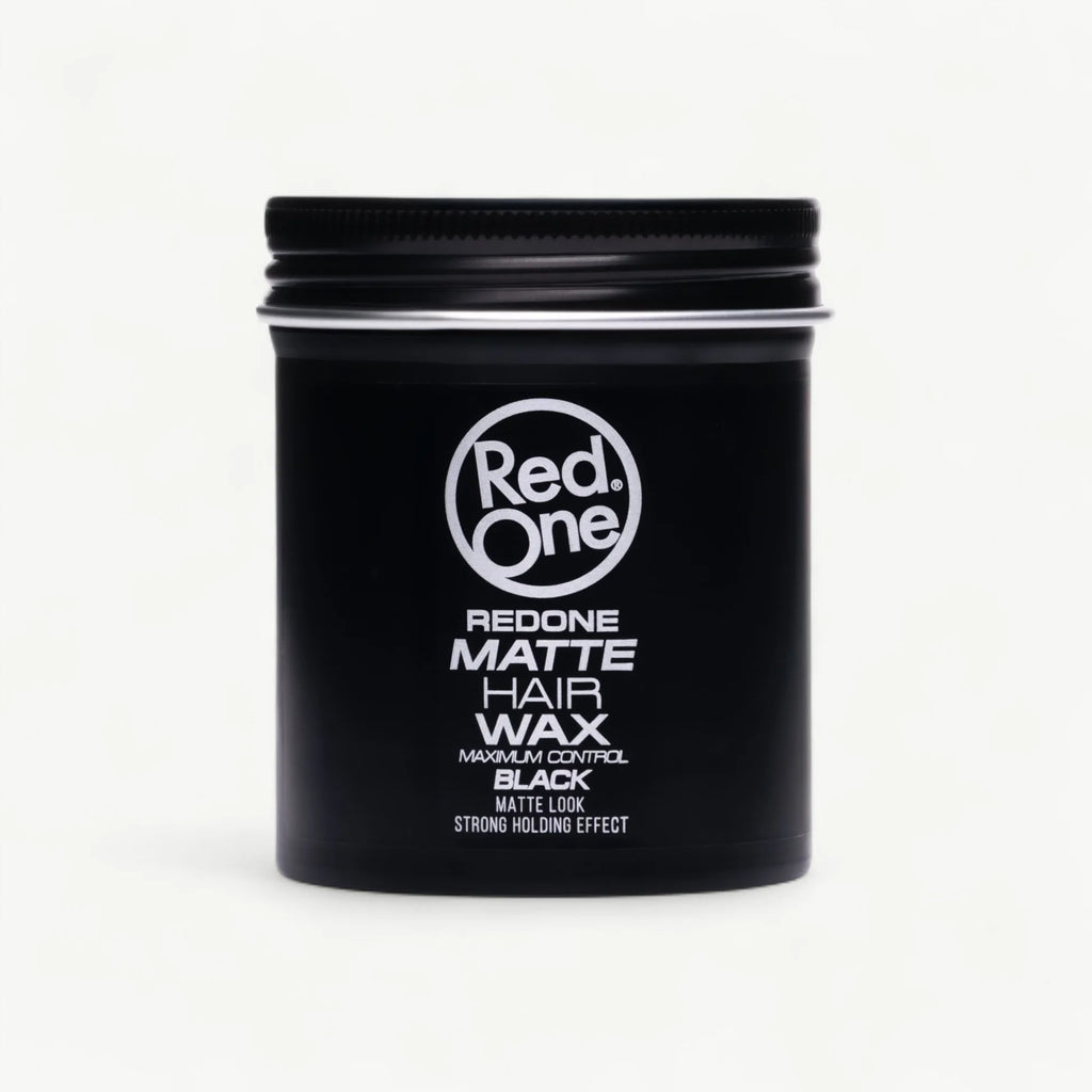Cire Coiffante RedOne Matte Hair Wax Noire – Fixation Forte (100 ml)