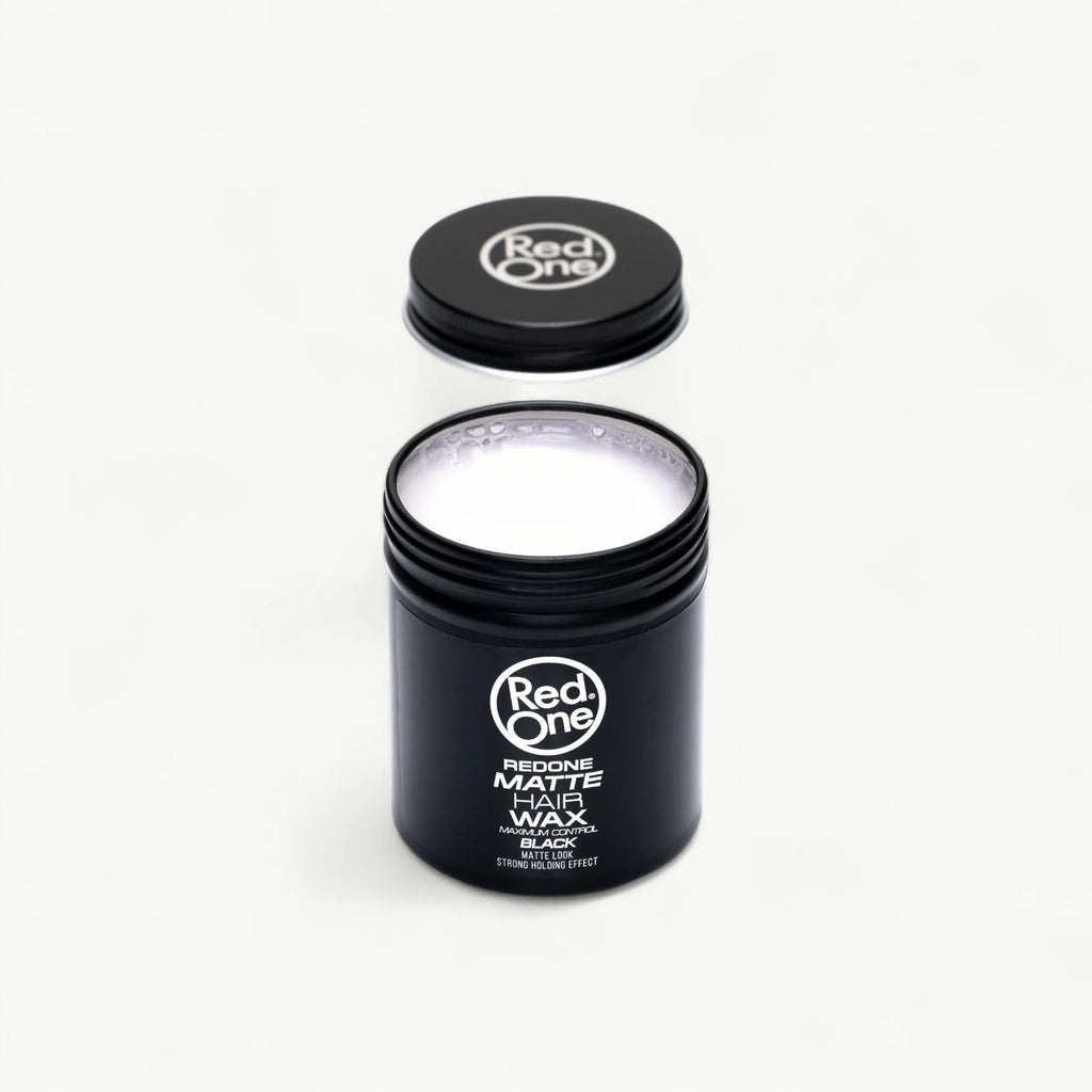 Cire Coiffante RedOne Matte Hair Wax Noire – Fixation Forte (100 ml)