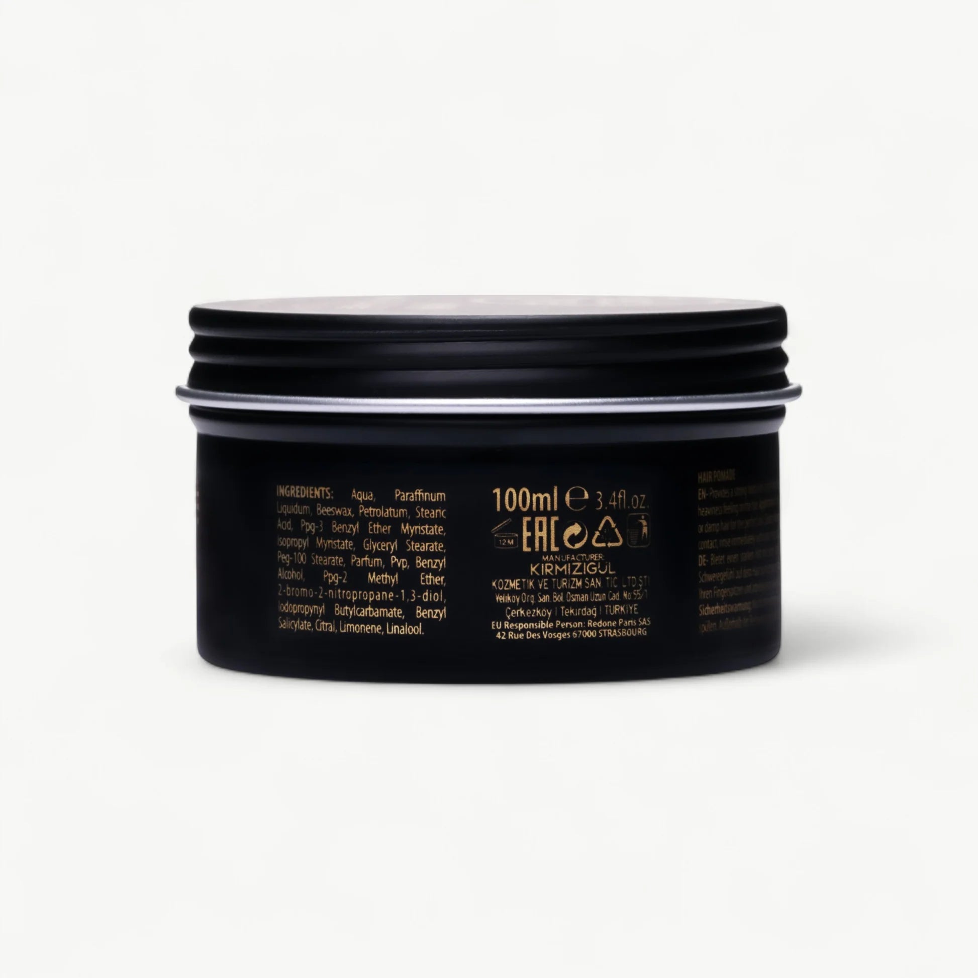 Pommade Coiffante RedOne Creative Hair Pomade – Fixation Forte & Mat (100 ml)