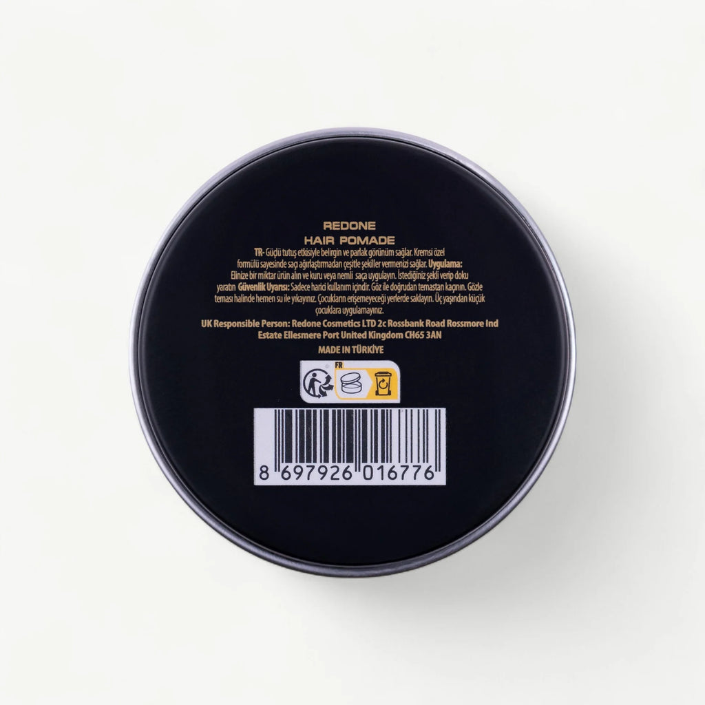 Pommade Coiffante RedOne Creative Hair Pomade – Fixation Forte & Mat (100 ml)