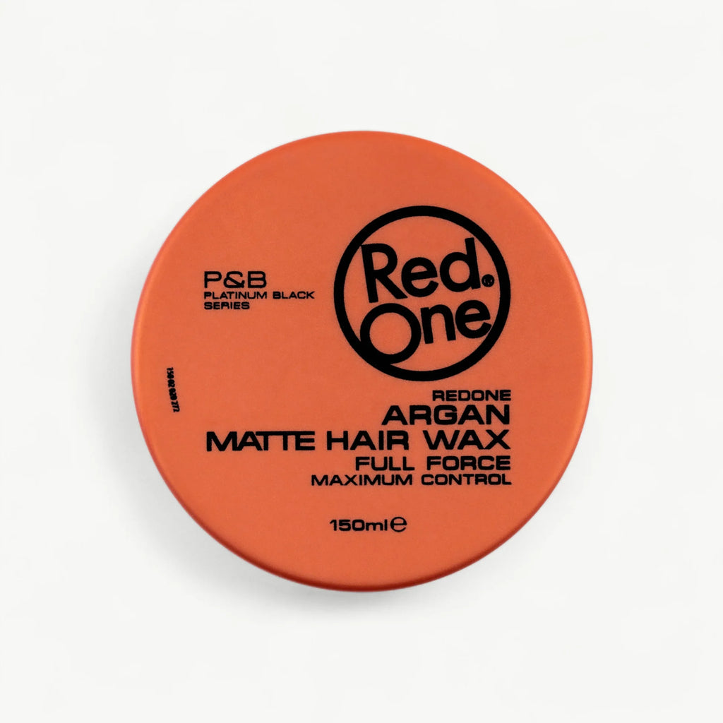 Cire Coiffante RedOne Matte Hair Wax Argan – Fixation Forte (150 ml)