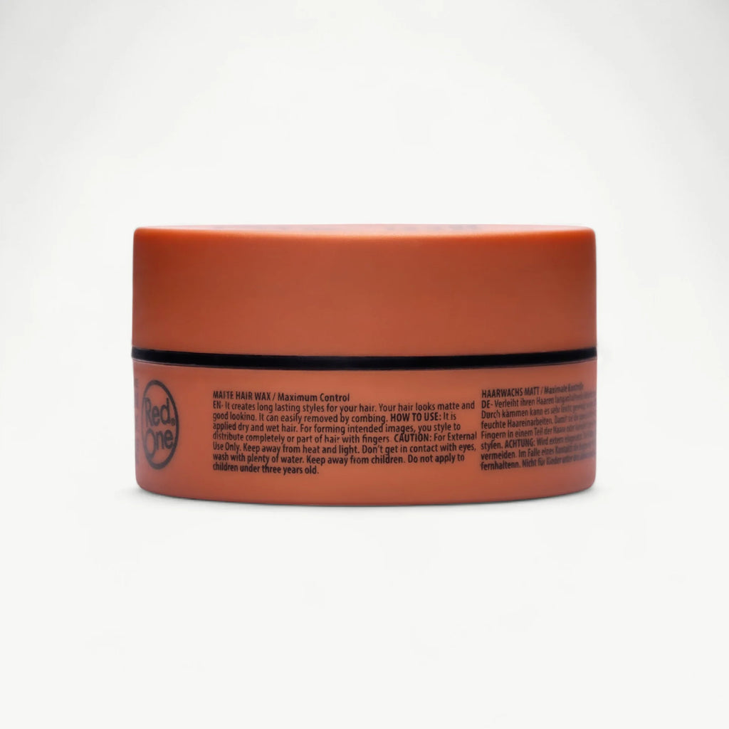 Cire Coiffante RedOne Matte Hair Wax Argan – Fixation Forte (150 ml)
