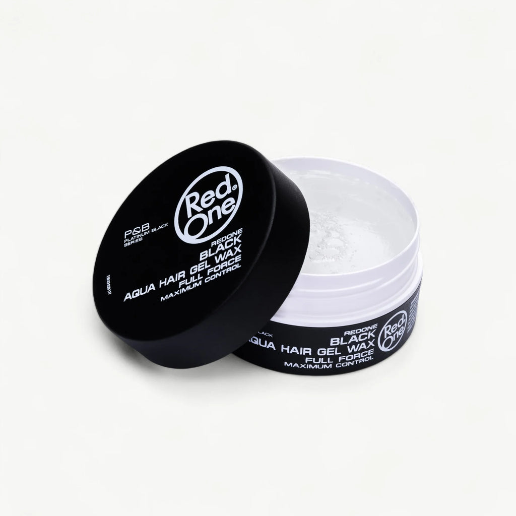 Cire Coiffante RedOne Aqua Hair Wax Noire – Fixation Ultra Forte (150 ml)