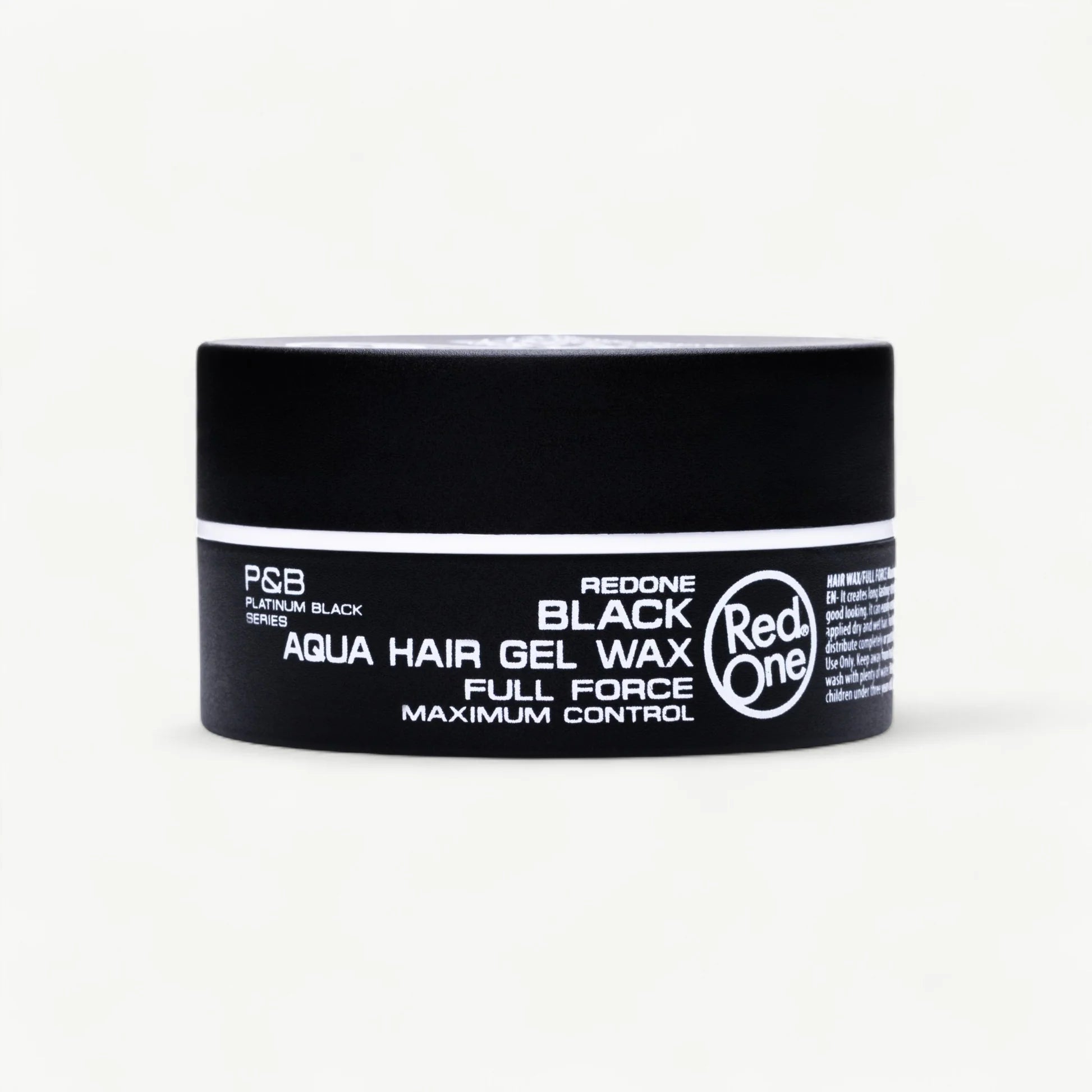 Cire Coiffante RedOne Aqua Hair Wax Noire – Fixation Ultra Forte (150 ml)