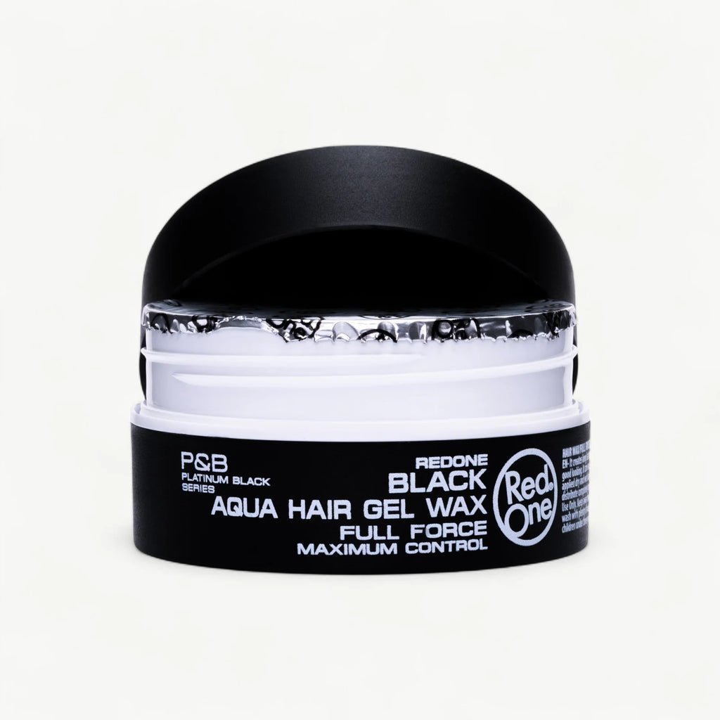 Cire Coiffante RedOne Aqua Hair Wax Noire – Fixation Ultra Forte (150 ml)