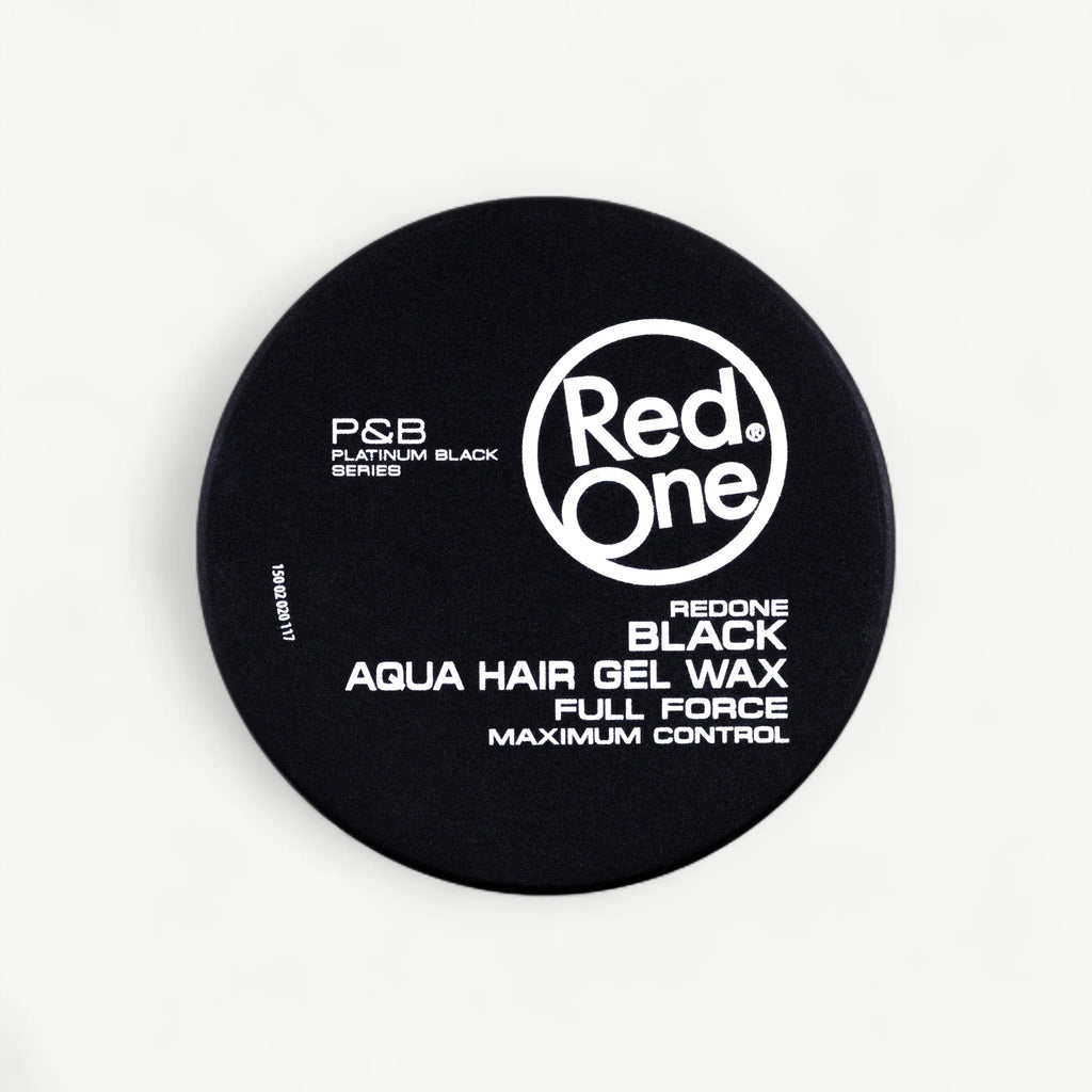 Cire Coiffante RedOne Aqua Hair Wax Noire – Fixation Ultra Forte (150 ml)