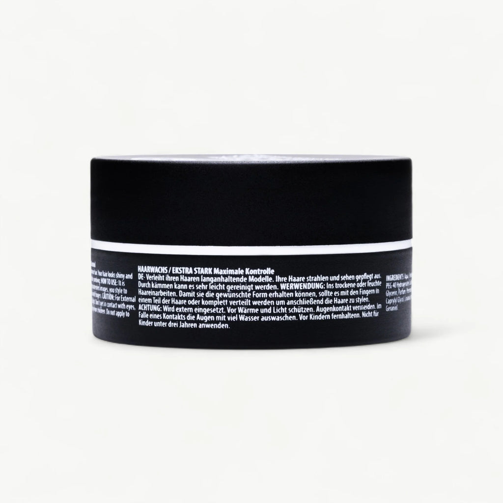 Cire Coiffante RedOne Aqua Hair Wax Noire – Fixation Ultra Forte (150 ml)