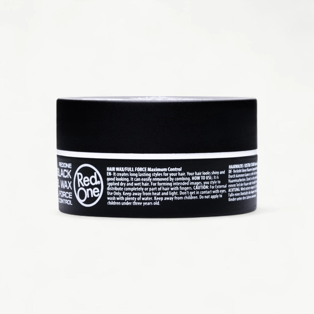 Cire Coiffante RedOne Aqua Hair Wax Noire – Fixation Ultra Forte (150 ml)