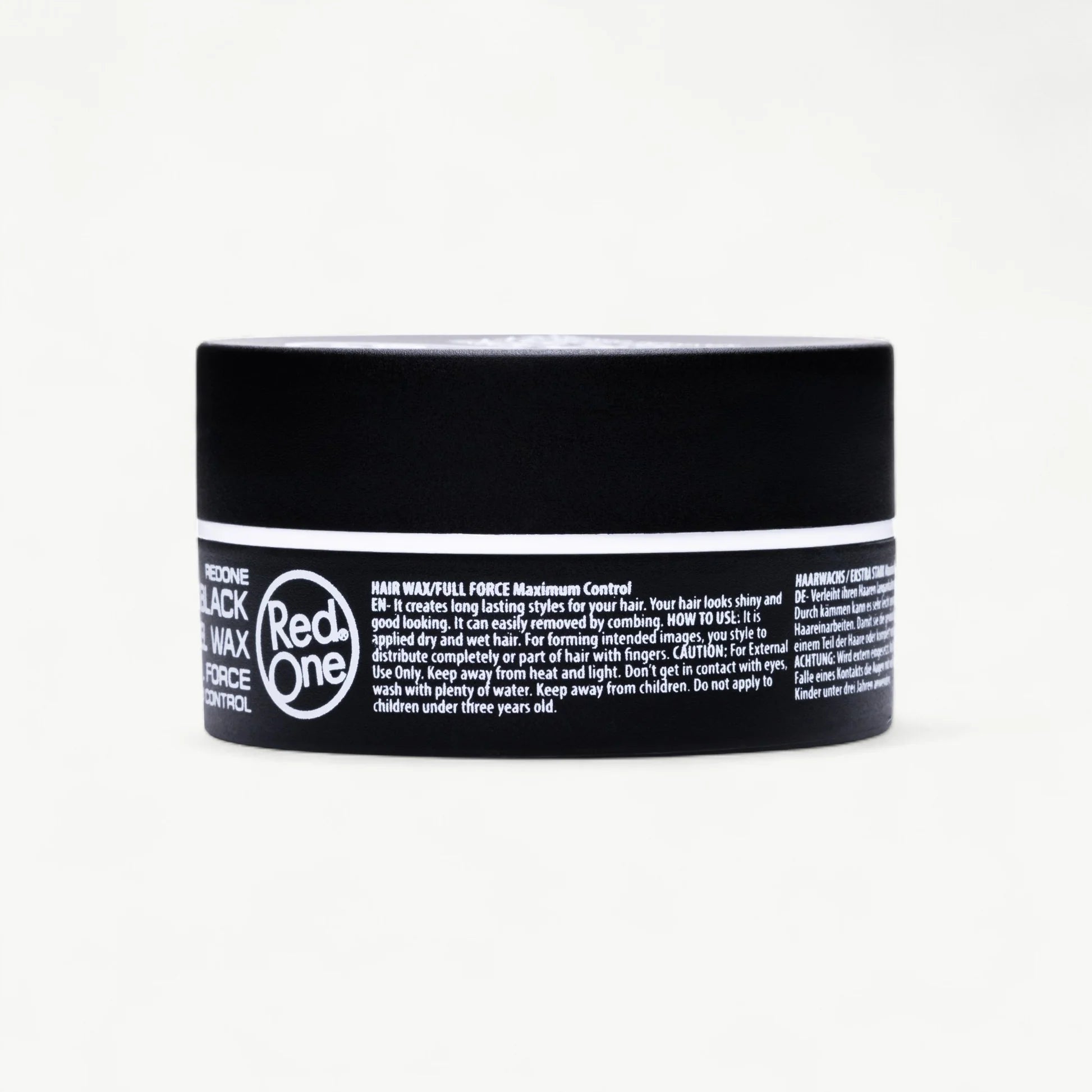 Cire Coiffante RedOne Aqua Hair Wax Noire – Fixation Ultra Forte (150 ml)