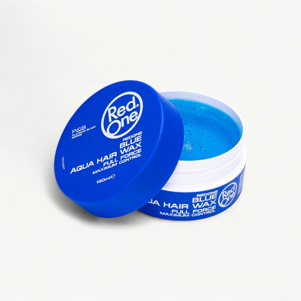 Cire Coiffante RedOne Aqua Hair Wax Bleu – Fixation Forte (150 ml)
