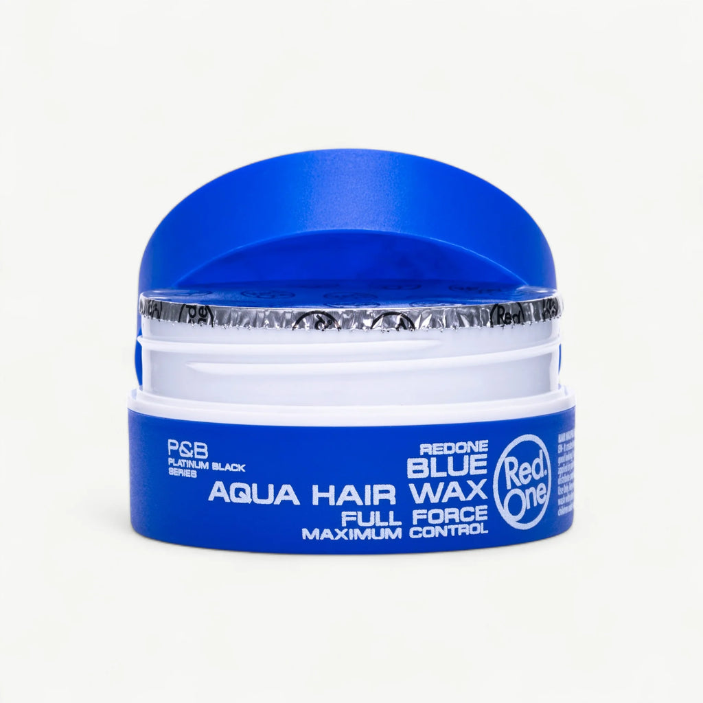 Cire Coiffante RedOne Aqua Hair Wax Bleu – Fixation Forte (150 ml)