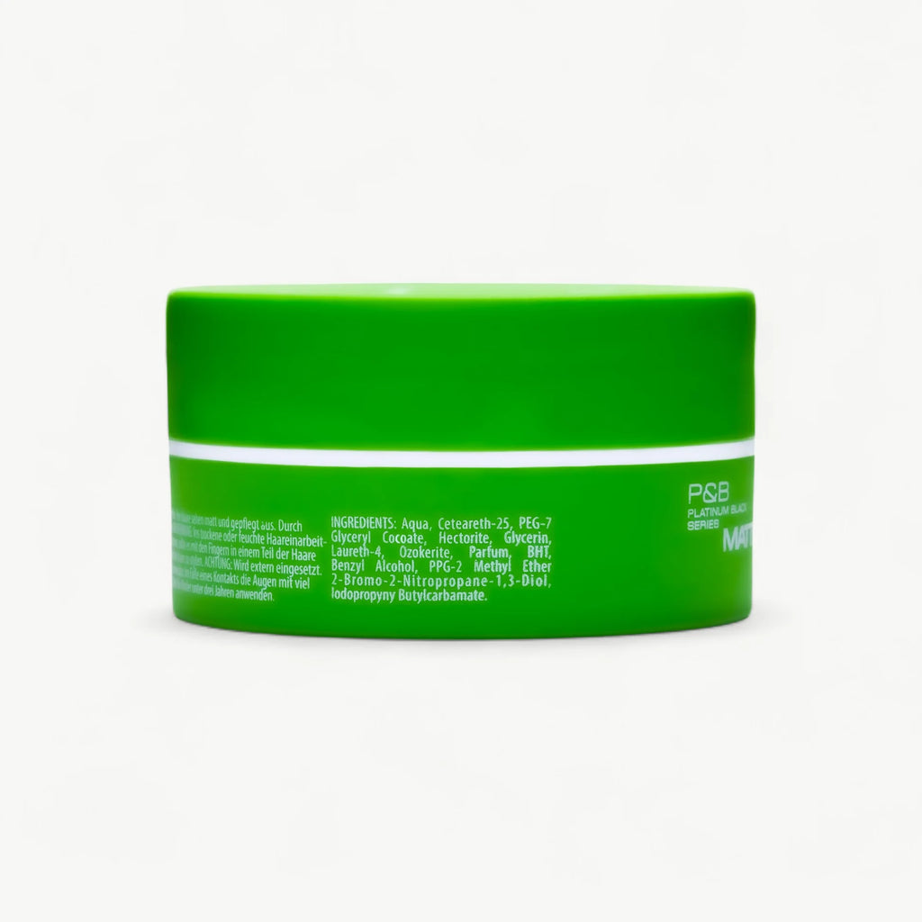 Cire Coiffante RedOne Matte Hair Wax Verte – Fixation Forte (150 ml)