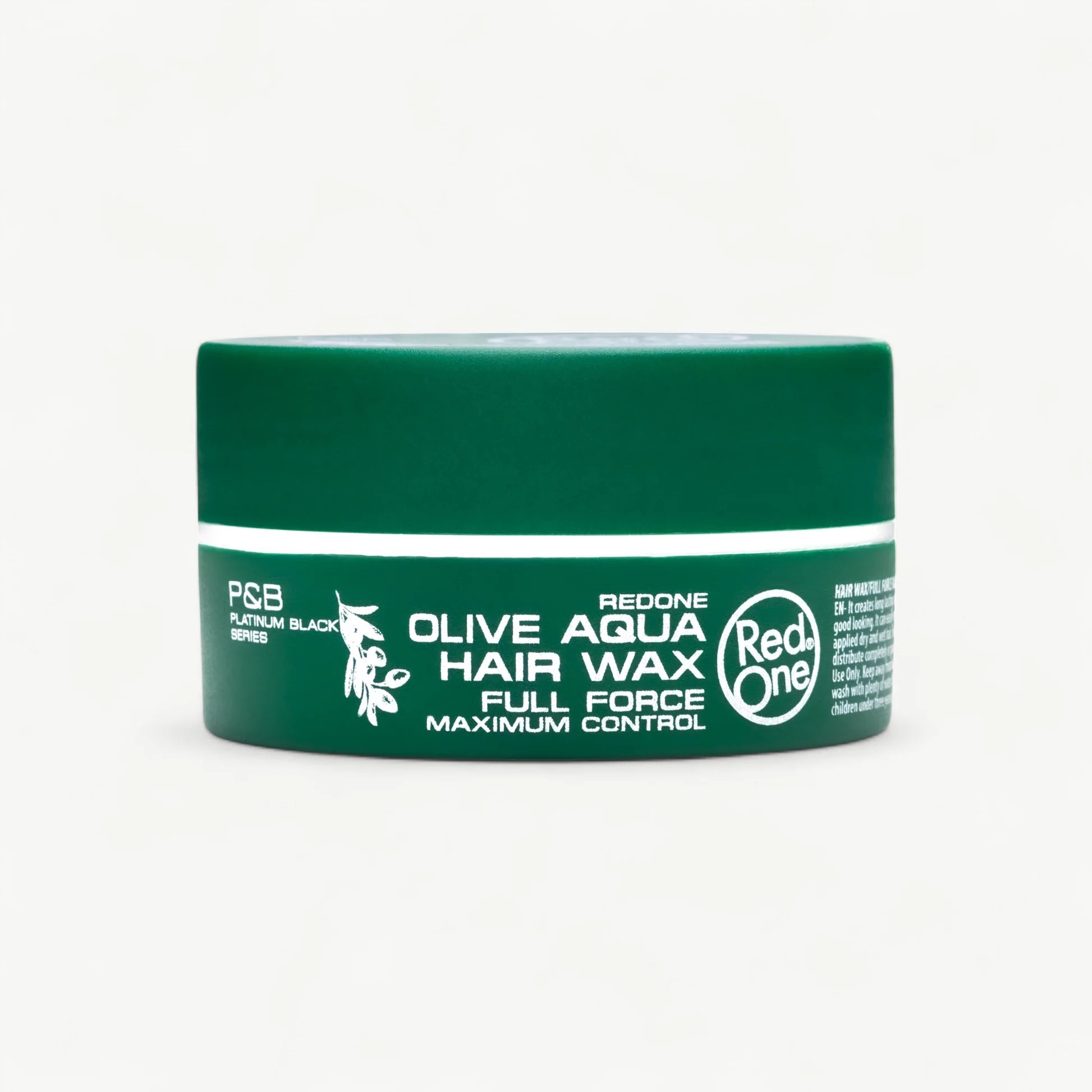 Cire Coiffante RedOne Aqua Hair Wax Olive – Fixation Forte (150 ml)