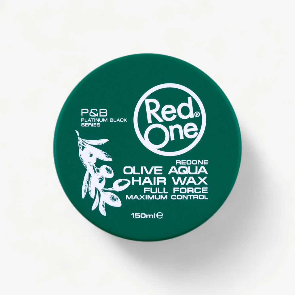 Cire Coiffante RedOne Aqua Hair Wax Olive – Fixation Forte (150 ml)
